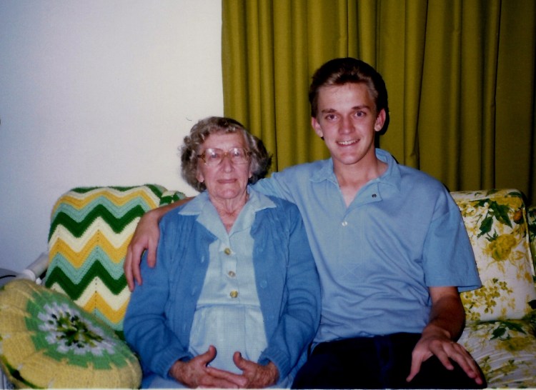 Her favorite grandson!